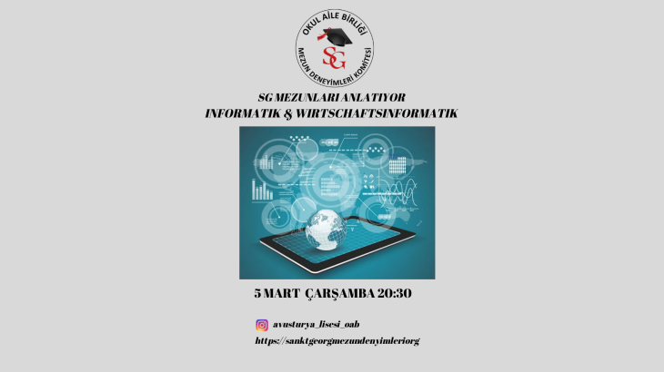 SG Mezunları Informatik - Wirtschaftsinformatik Anlatıyor (05.03.2025 - 20.30)