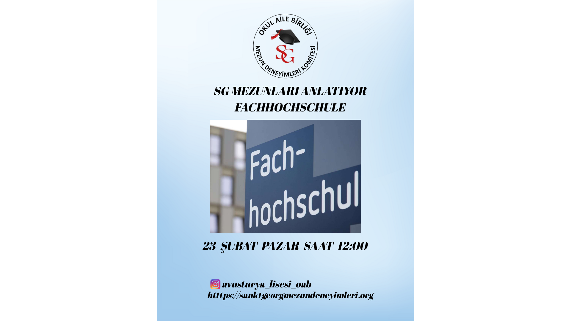 SG Mezunları Fachhochschule Anlatıyor.